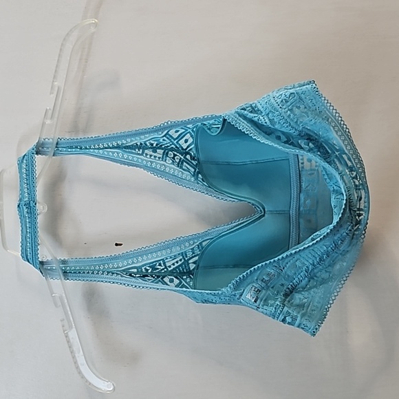Aerie Blue Lace Bralette - Picture 3 of 5